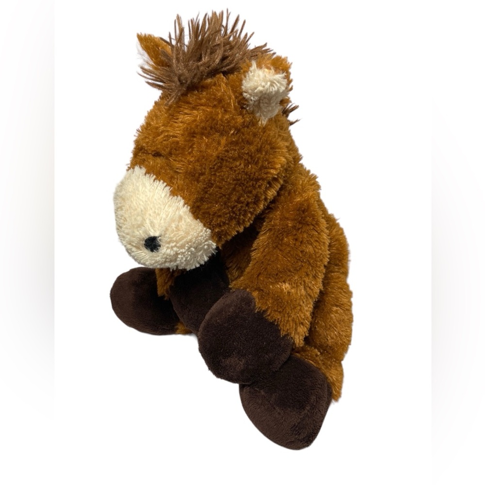 Boscov’s 2007 Horse Pony Plush Stuffed Animal Floppy Brown Tan ‎ 9"-14"  HTF